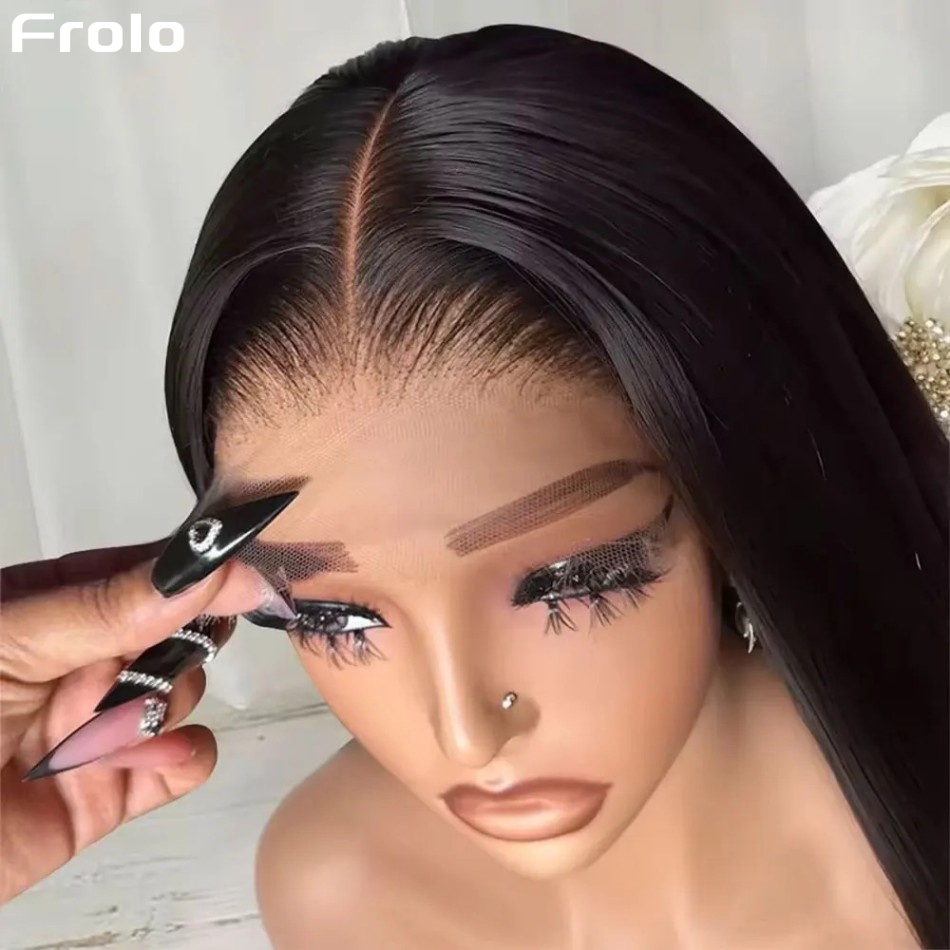 Lace Front Wigs - Glueless Bone Straight Human Hair Wigs