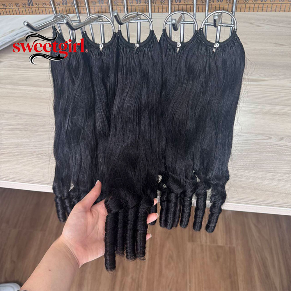 12A Yaki Feather Burmese Curly - đánh giá và giá Water Wave Bulk Human Hair For Braiding