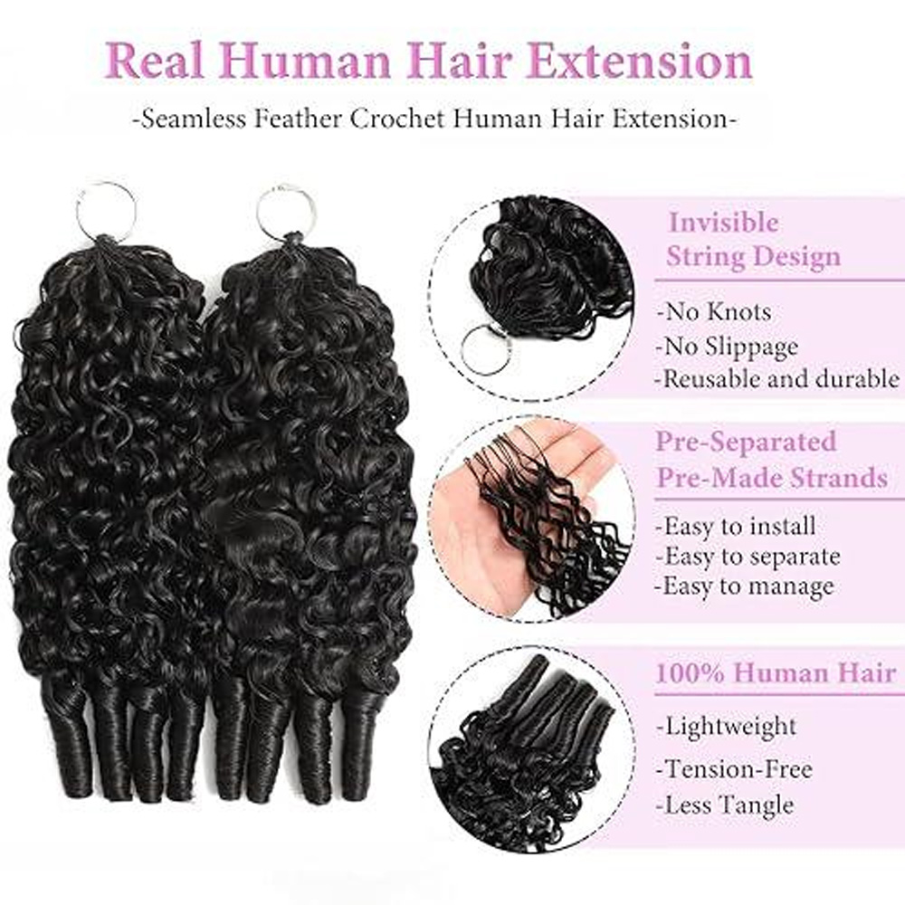 Human Crochet Hair for Black W - đánh giá và giá Hair Bundles