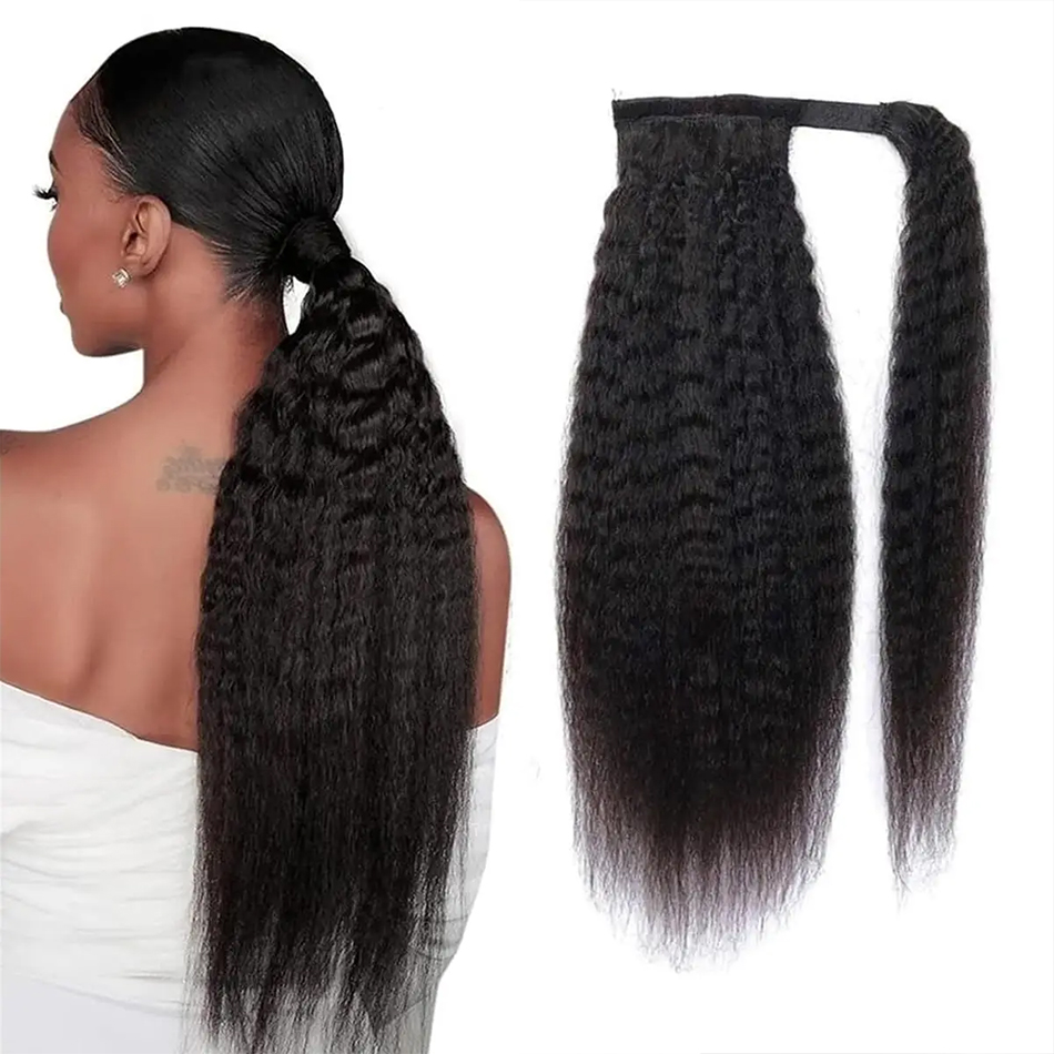 100g Kinky Straight Human Hair - đánh giá và giá Seamless Clip In Hair Extensions Human Hair