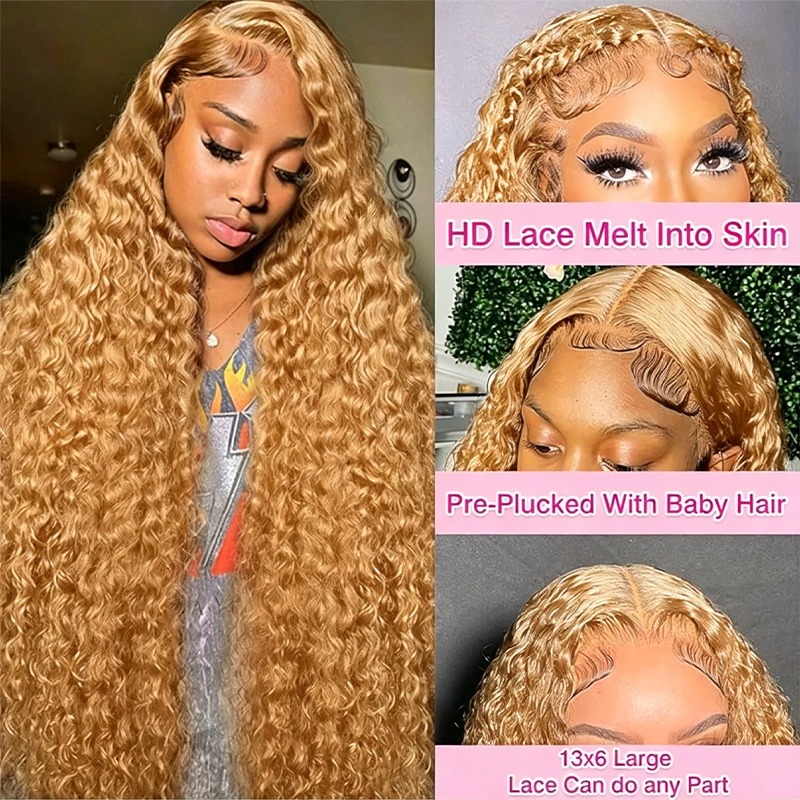34 38Inch Honey Blonde Wig Hum - đánh giá và giá Human Hair Wigs