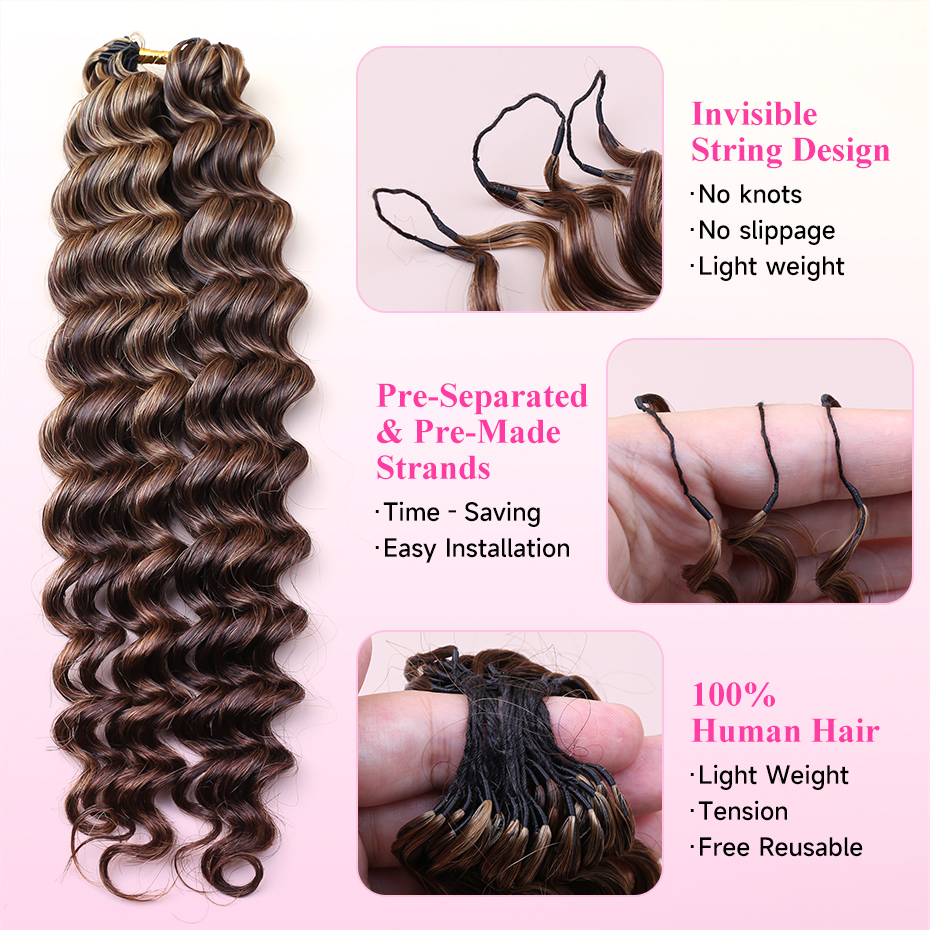 Miracle Knots Feather Crochet  - đánh giá và giá Hair Bundles