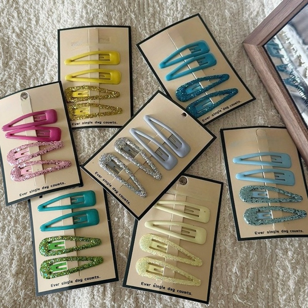 Korean Style Water Drop Barret - đánh giá và giá Hair Clips