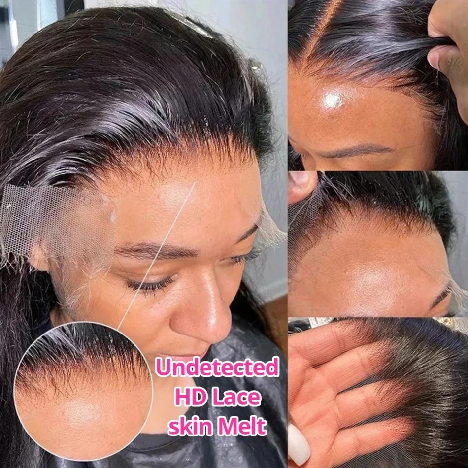 Glueless Bone Straight Human H - đánh giá và giá Lace Front Wigs